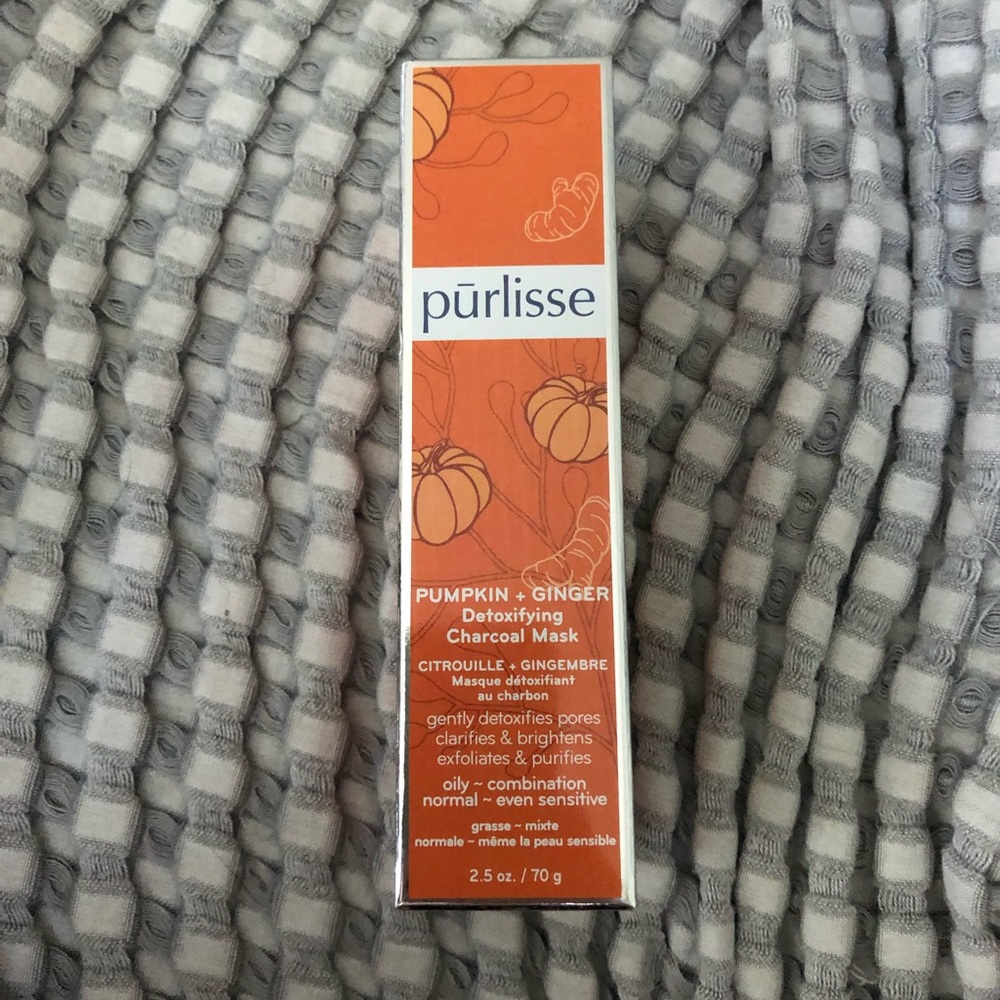NIB Purlisse pumpkin and ginger detoxifying mask